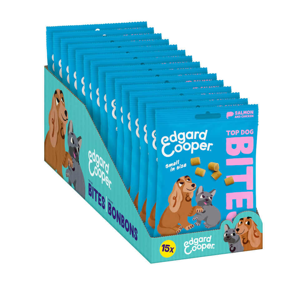 50 g Edgard y Cooper Snacks Mini de Salm&atilde;o e Frango para c&atilde;es , , large Imagem n&uacute;mero 9